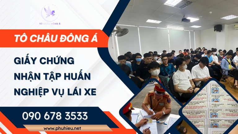 Giấy chứng nhận tập huấn nghiệp vụ lái xe kinh doanh vận tải là gì?