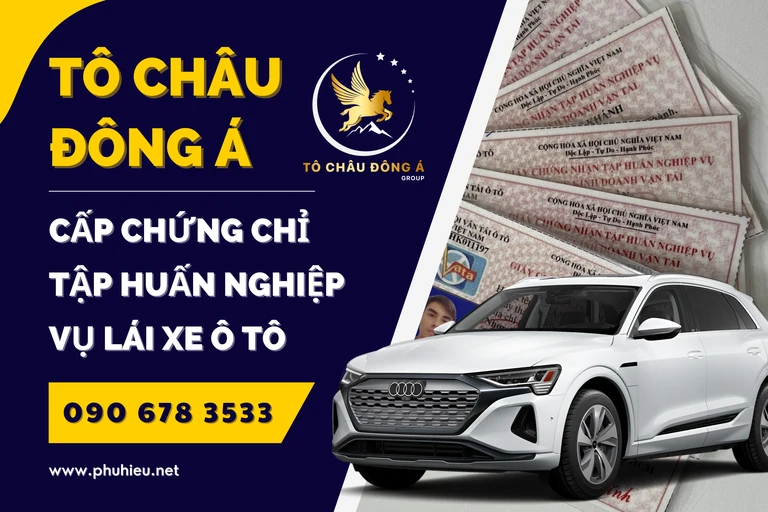 Mua chứng chỉ tập huấn nghiệp vụ lái xe Nghệ An