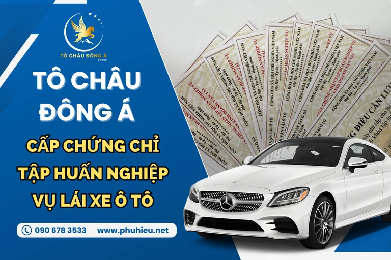 Cấp chứng chỉ tập huấn nghiệp vụ lái xe tại Nghệ An