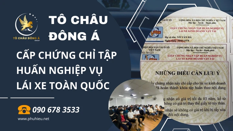 Nghiệp vụ vận tải cho tài xế tại Đồng Nai