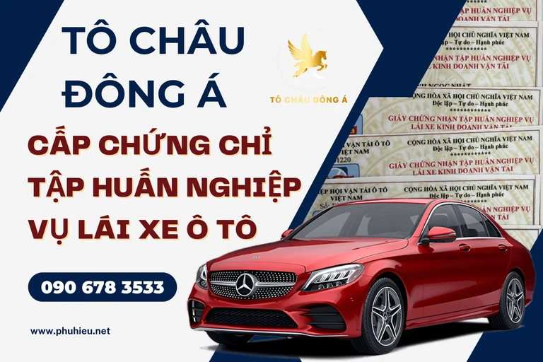 Mua chứng chỉ tập huấn nghiệp vụ lái xe tại Hải Phòng