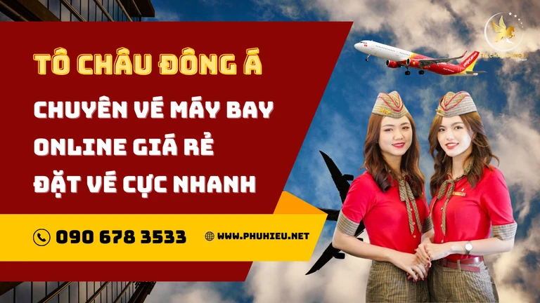 Đại lý bán vé máy bay online uy tín giá rẻ