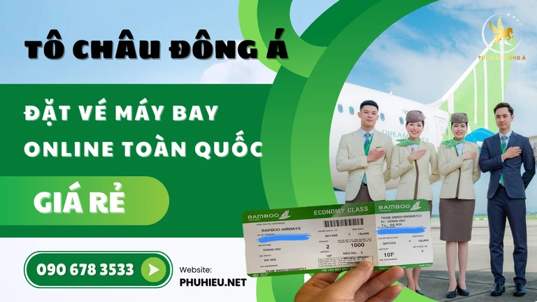 Dịch vụ đặt vé máy bay online toàn quốc