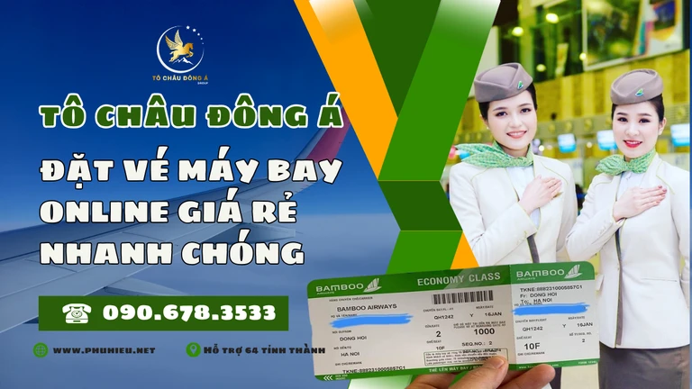 Đại lý vé máy bay online Long An