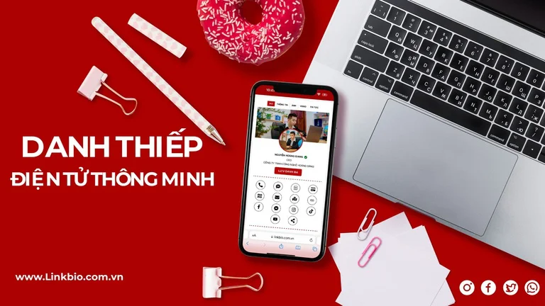 Danh thiếp điện tử thông minh Linkbio tại đồng nai