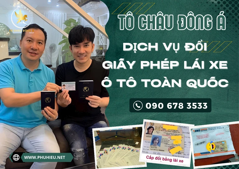 Thủ tục đổi giấy phép lái xe ô tô tại Bình Dương