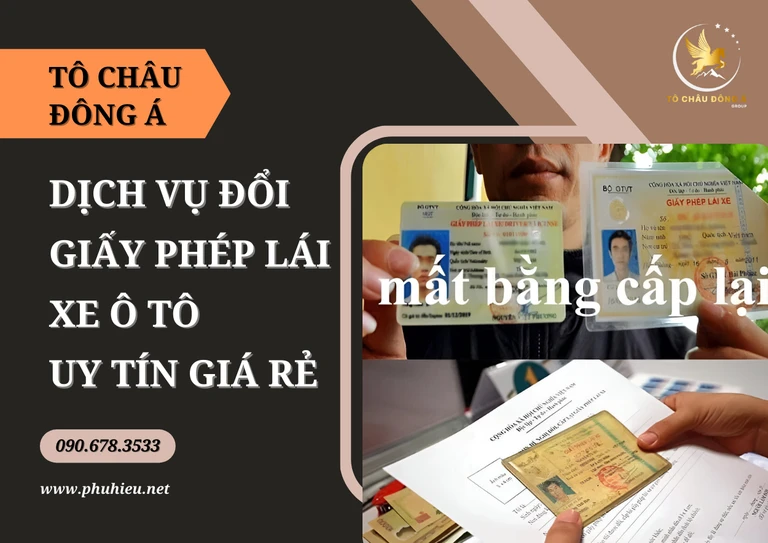 Đổi giấy phép lái xe ô tô tại Vũng Tàu hết hạn