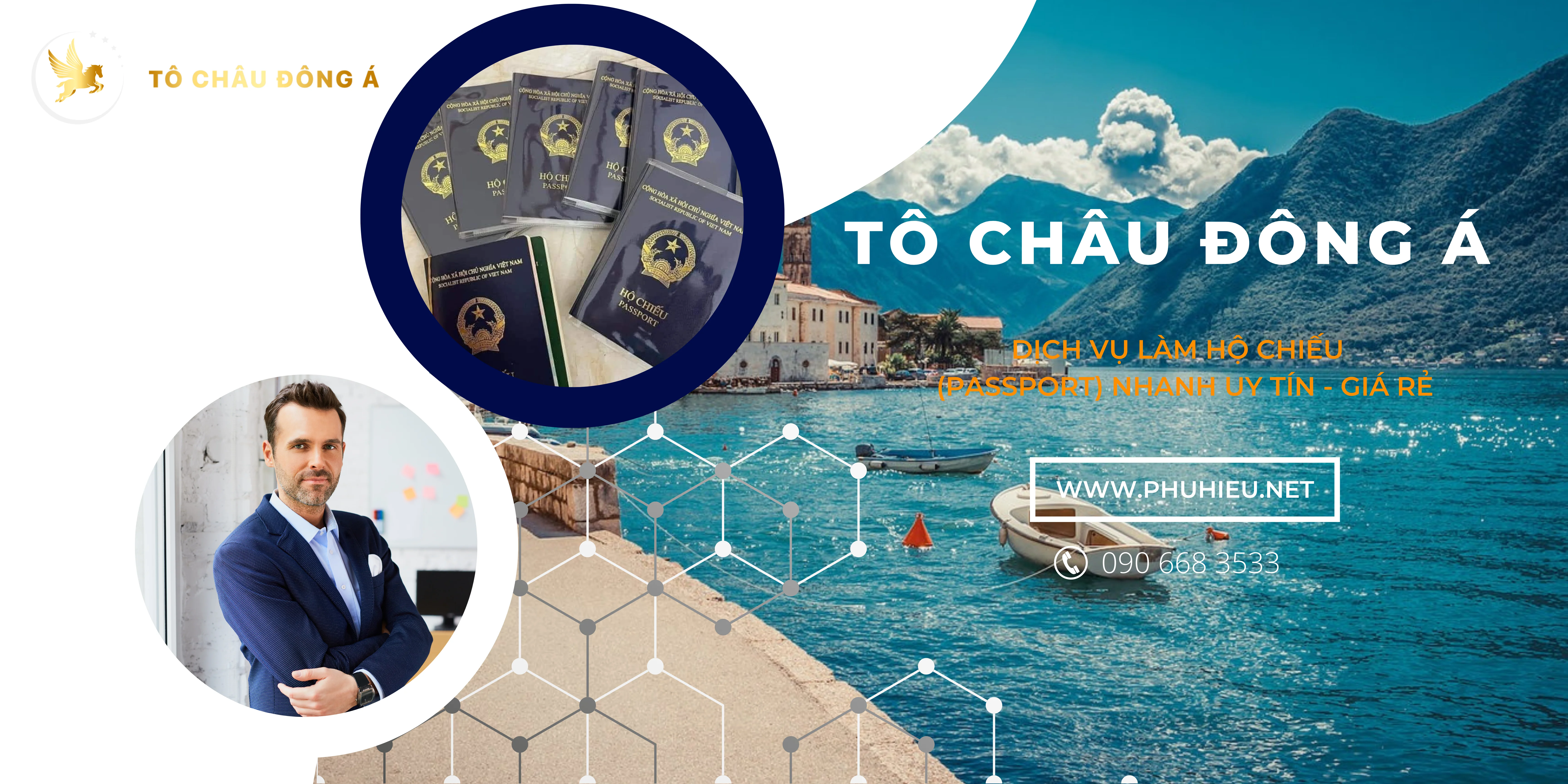 Các bước để làm hộ chiếu