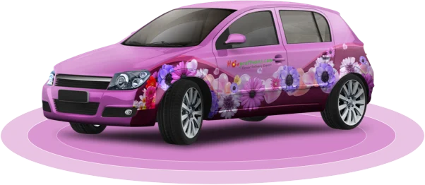 Thiết kê dán decal trên xe