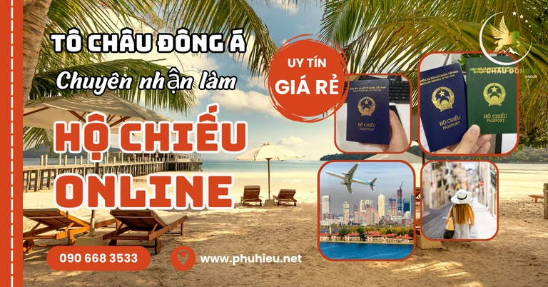 Làm hộ chiếu online nhanh chóng tại Huế