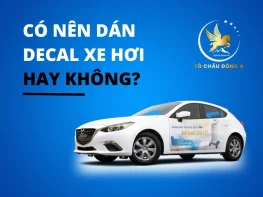 Có nên dán decal xe hơi hay không ?????