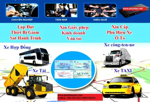 Dịch vụ làm phù hiệu, hộp đen ô tô tại Sóc Trăng uy Tín