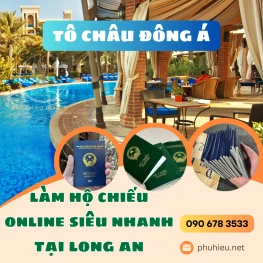 Làm hộ chiếu online nhanh tại Long An