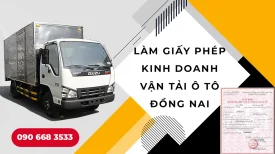 DỊCH VỤ LÀM GIẤY PHÉP KINH DOANH VẬN TẢI BẰNG Ô TÔ TẠI ĐỒNG NAI