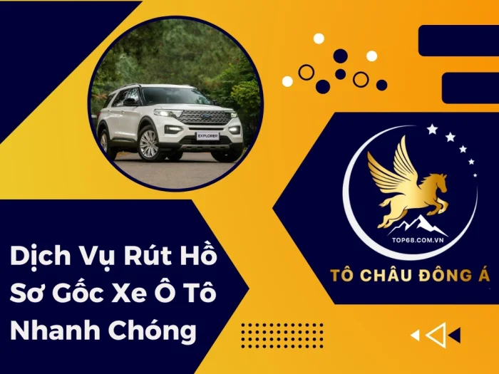 DỊCH VỤ RÚT HỒ SƠ GỐC TẠI LONG AN NHANH CHÓNG GIÁ RẺ 