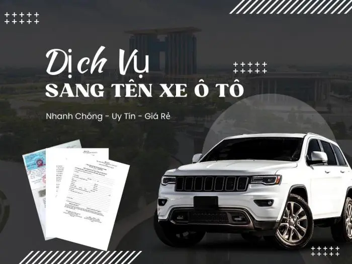 DỊCH VỤ SANG TÊN Ô TÔ TẠI HÀ NỘI 